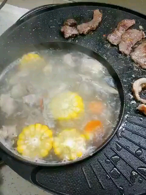 火锅烧烤两不误