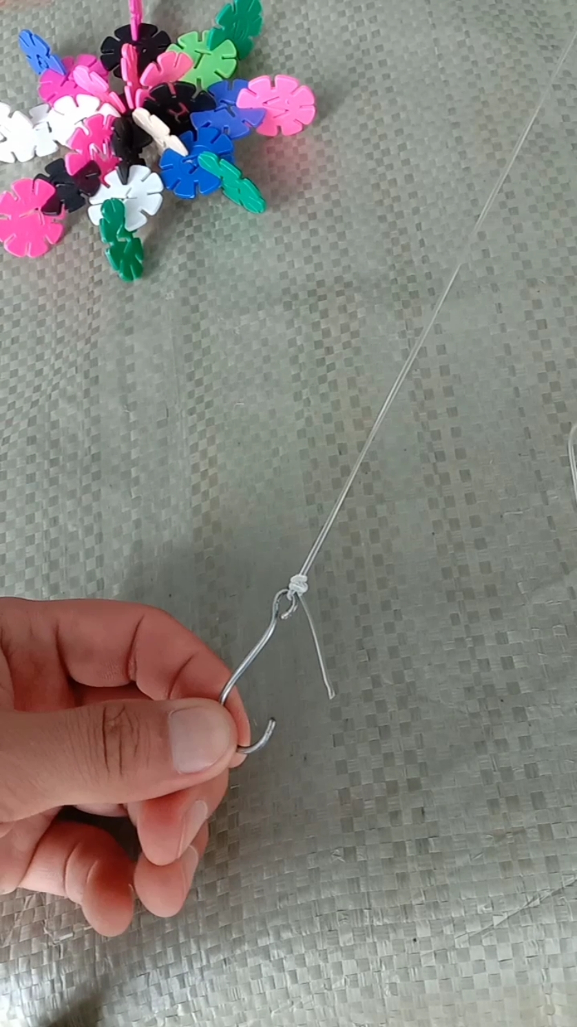 #绑鱼钩#鱼钩你们是怎么绑的?