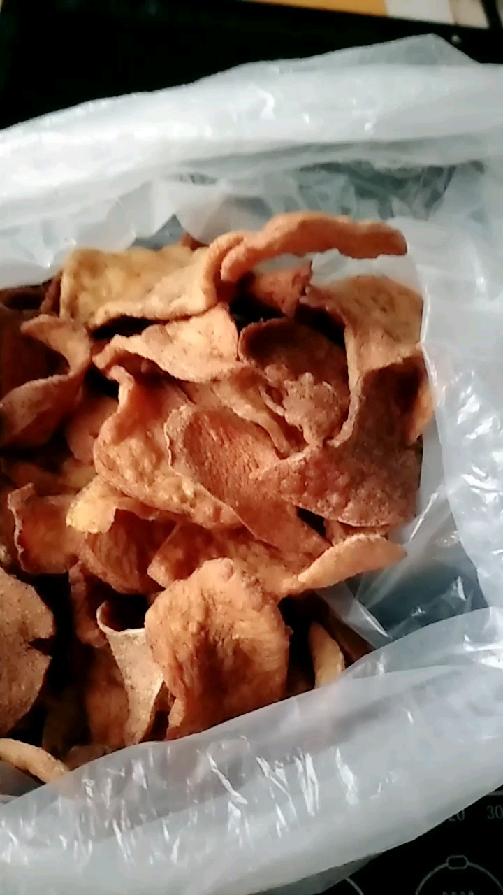 老妈做的番薯片 香 脆