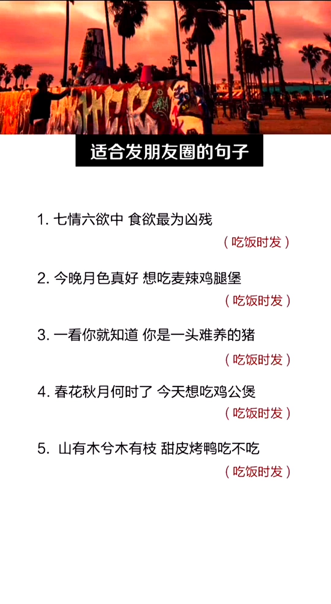 #适合发朋友圈的文字#一看就知道,你是一头难养的猪