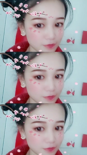 #暖萌小女生头像#第一次扎两个丸子头有没可爱到你们呀,有喜欢我这样的打扮吗