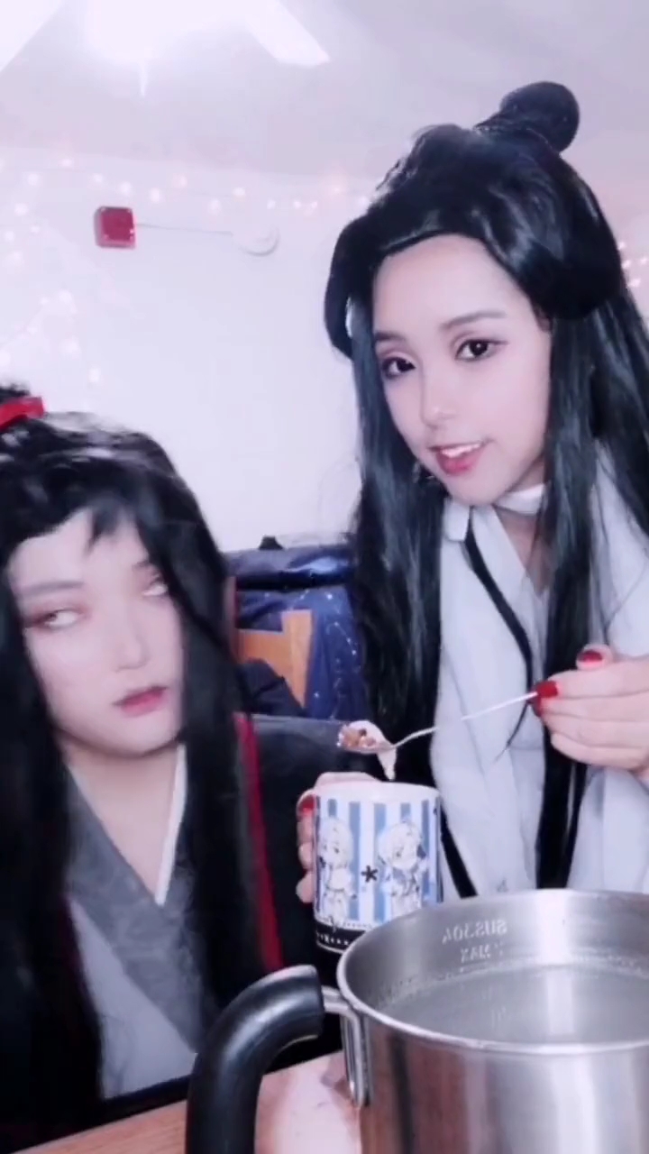cos魔道祖师,魏无羡:这个汤圆我无法接受!
