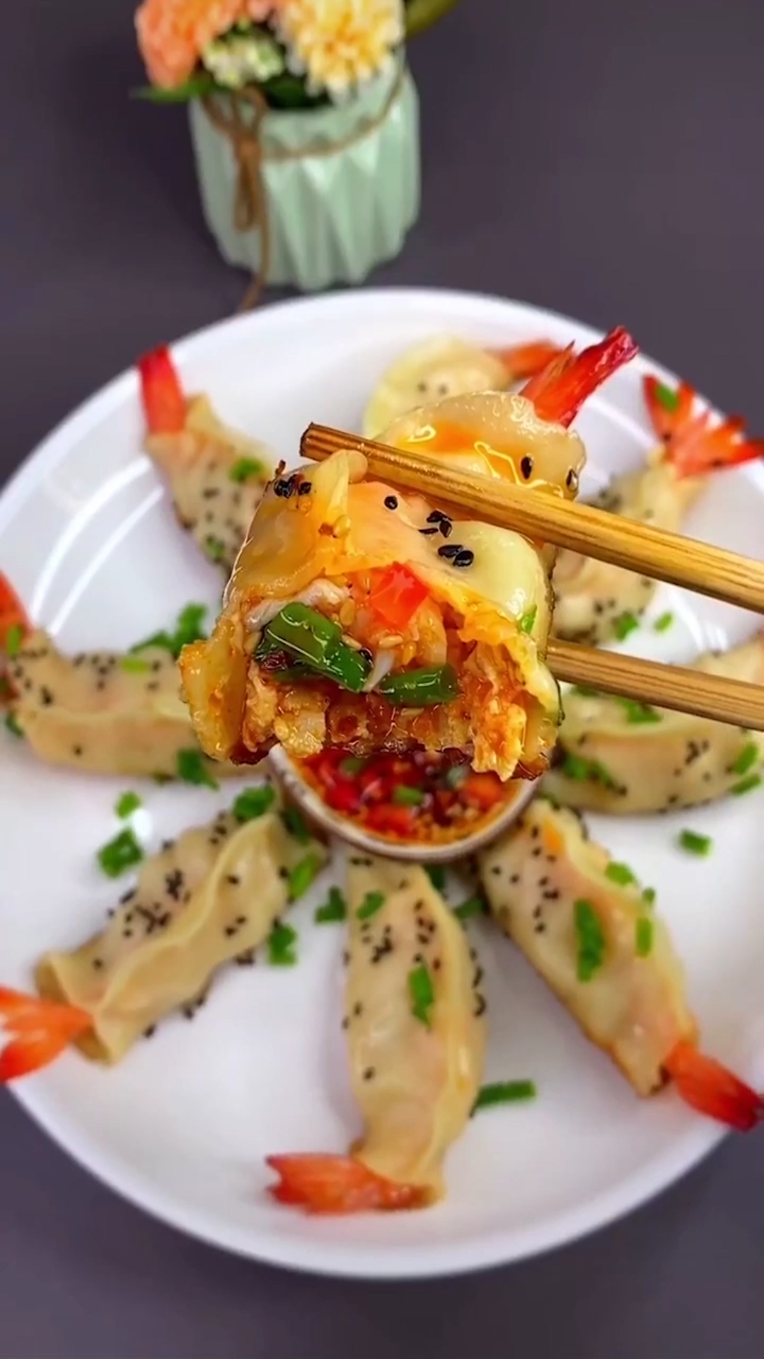 虾仁锅贴,好吃又好做