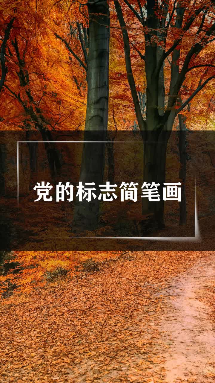 党的标志简笔画