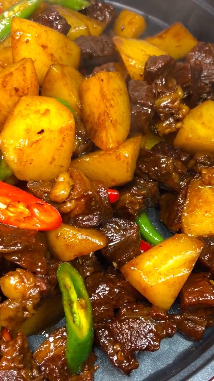 土豆烧牛肉