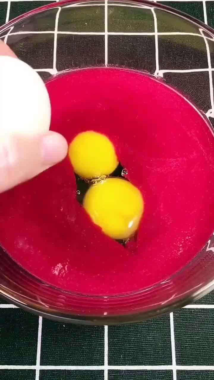 少女心爆棚的颜色,没有抵抗力也是超级好吃