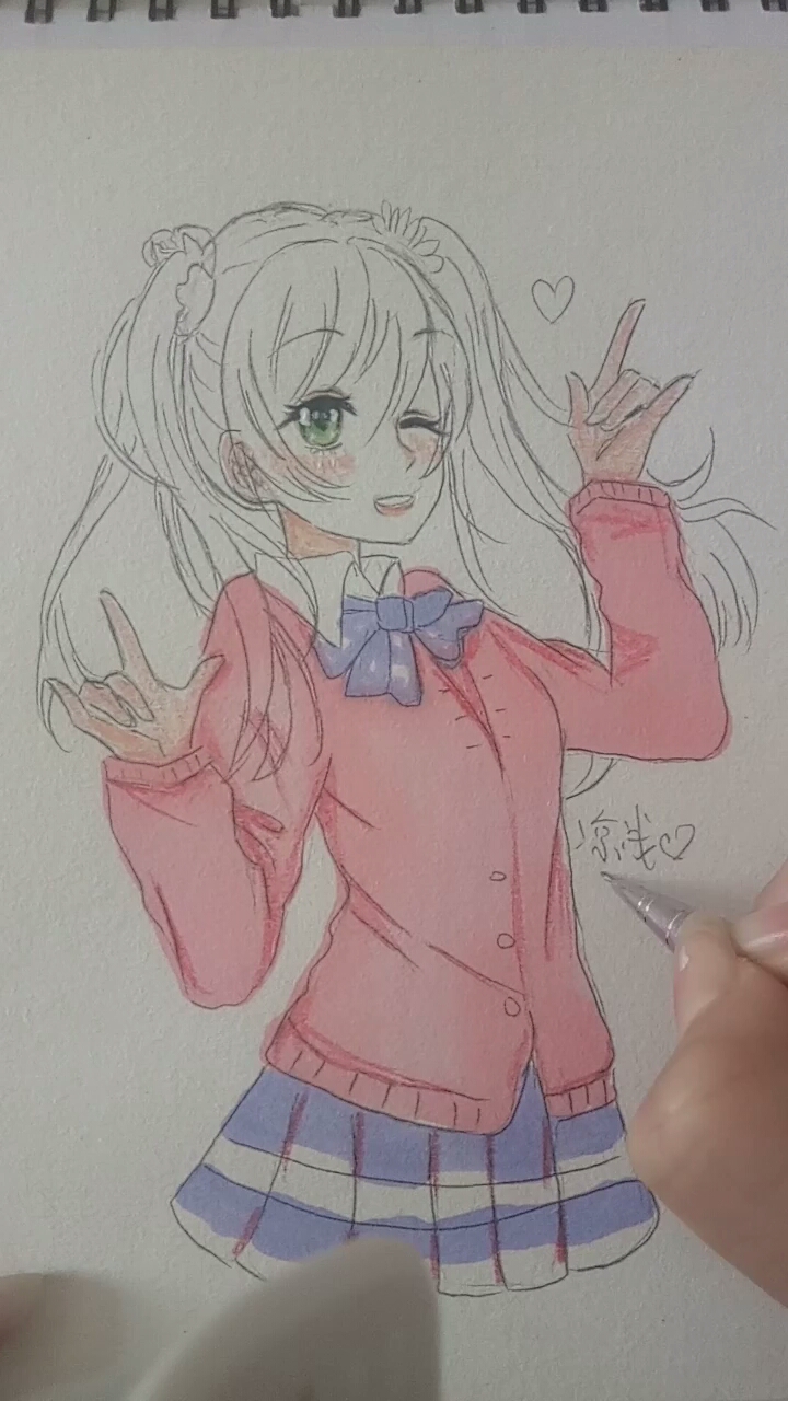 #你喜欢的样子我都有#双马尾女孩