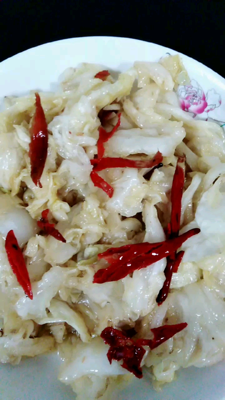 #美食#干煸白菜