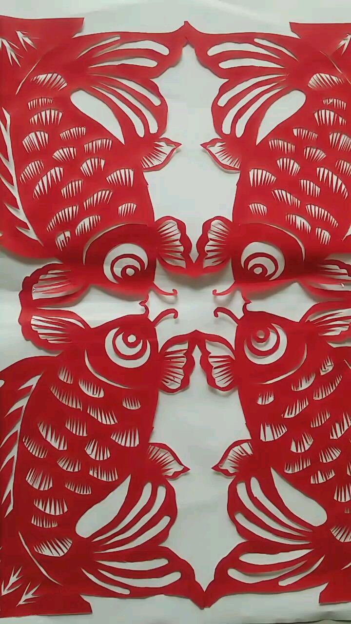 玩转剪纸   鲤鱼