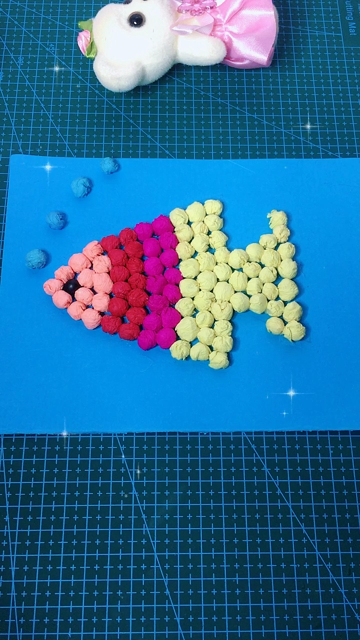 #手工折纸#鱼儿水中游