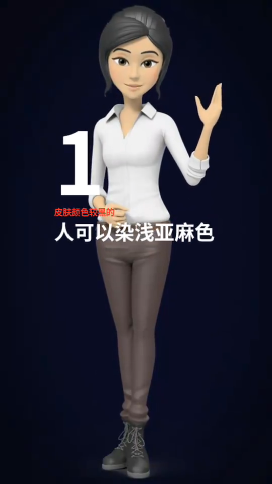 黄黑皮肤适合染什么颜色的头发