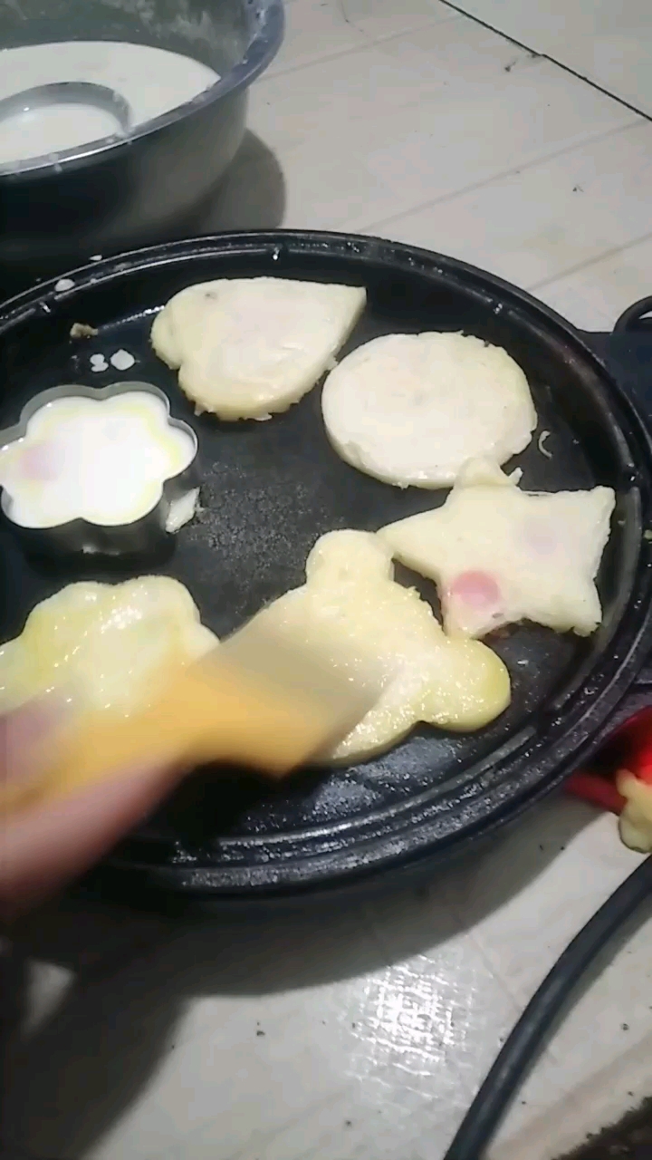 卡通饼。
