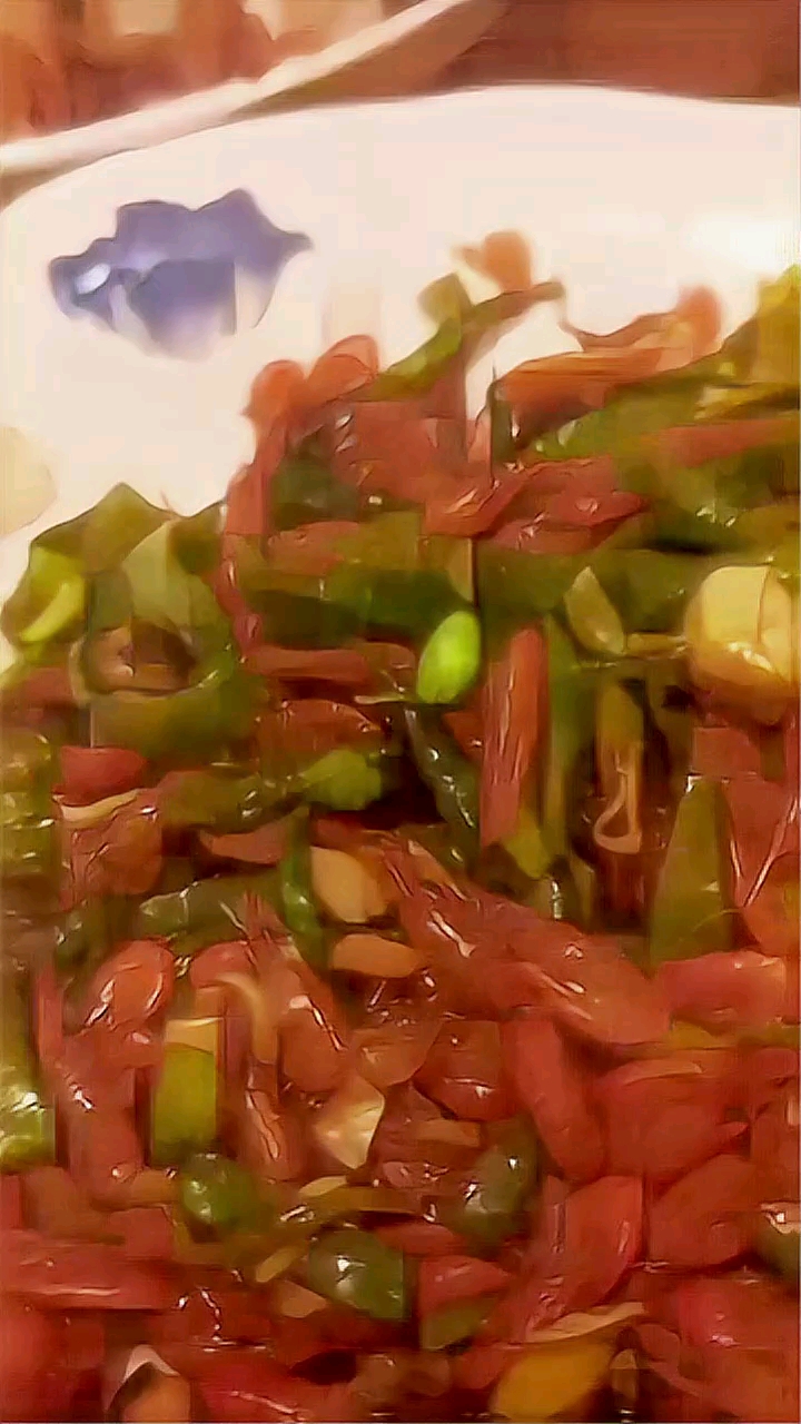 #带你走进漫画里#绝配呀!大绿棒小河虾。