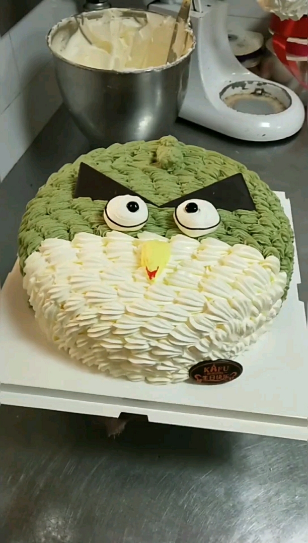 愤怒的小鸟蛋糕