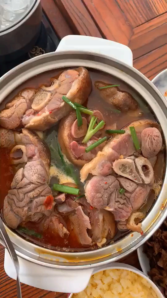 十全大补,腊肉猪脚汤