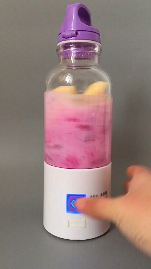 制作火龙果,苹果奶昔想学的点点