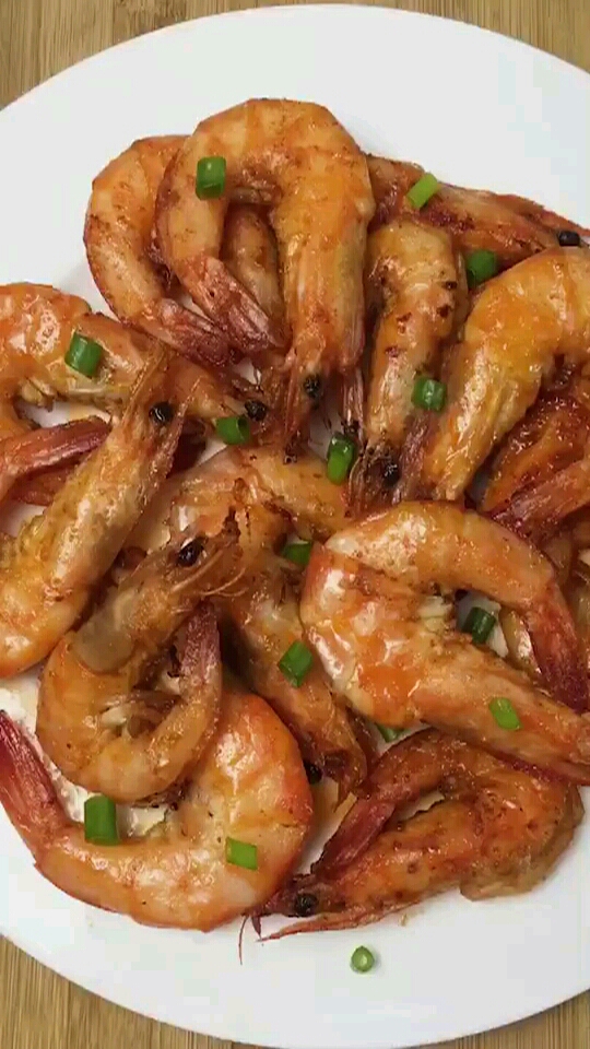 美味的油炸大虾做法