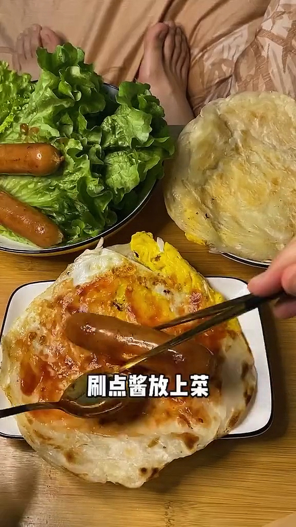 自己在家做手抓饼一张不到一块钱