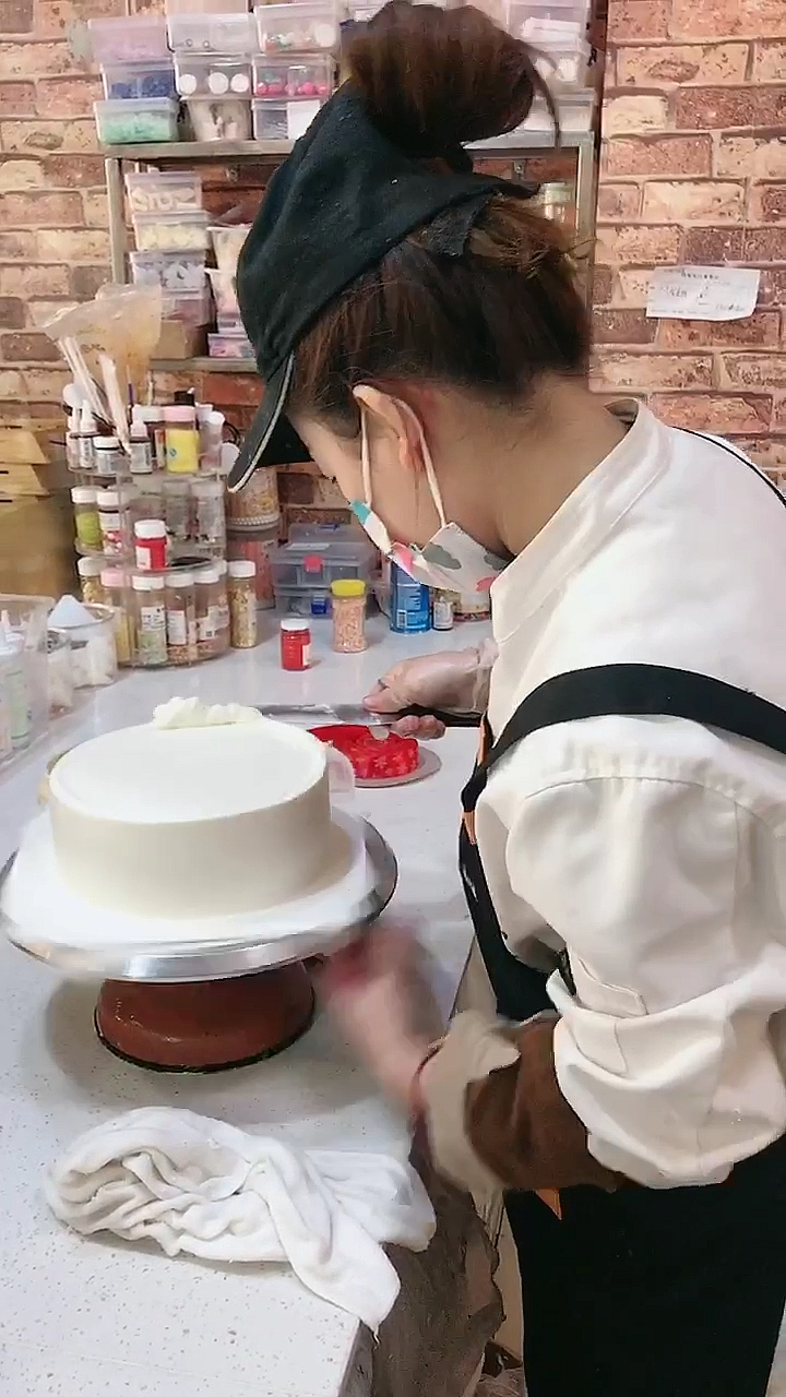 #生日蛋糕#鲜花配水果蛋糕教程来袭
