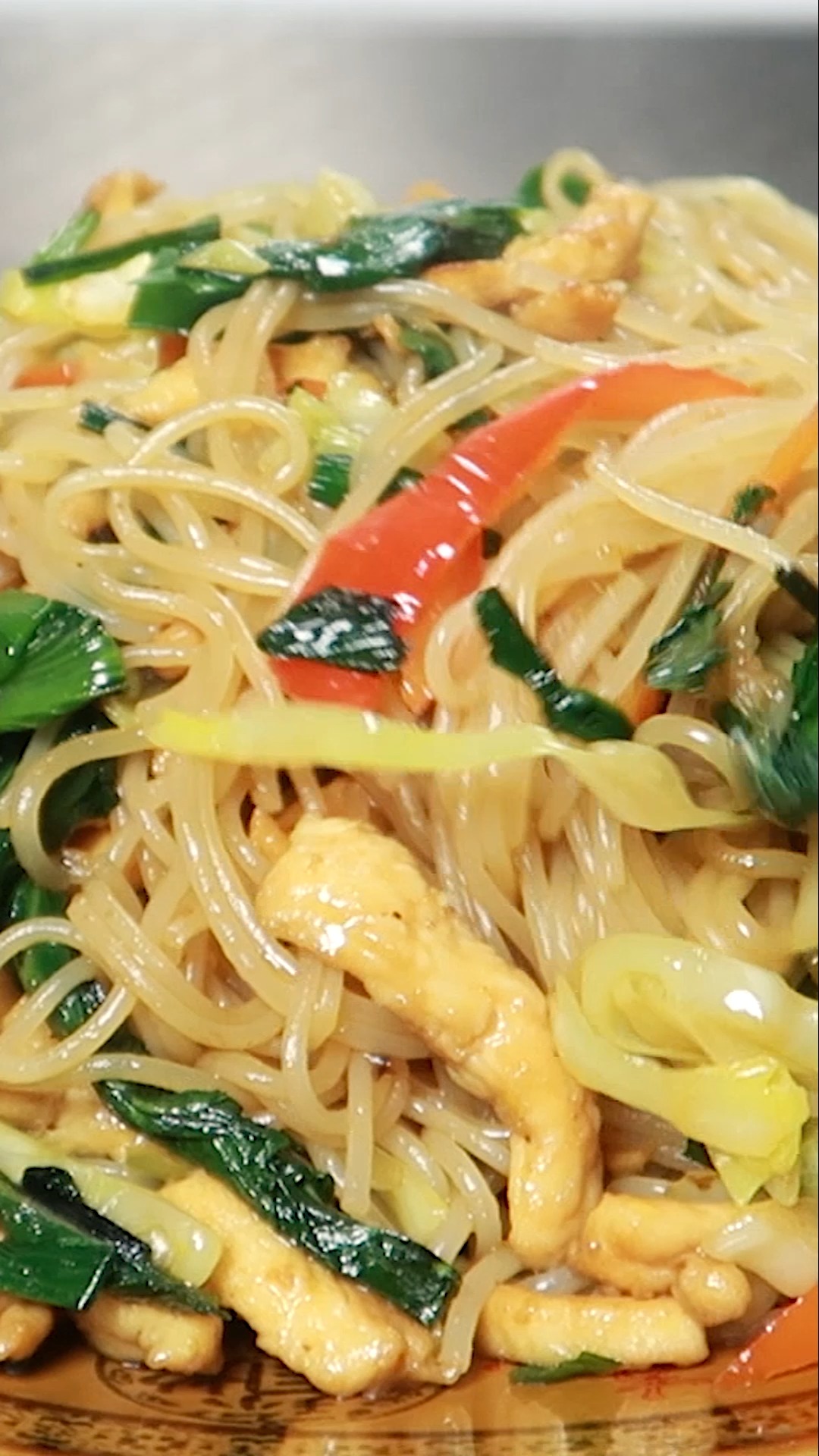 #美食#这才是炒米线最好吃的家常做法