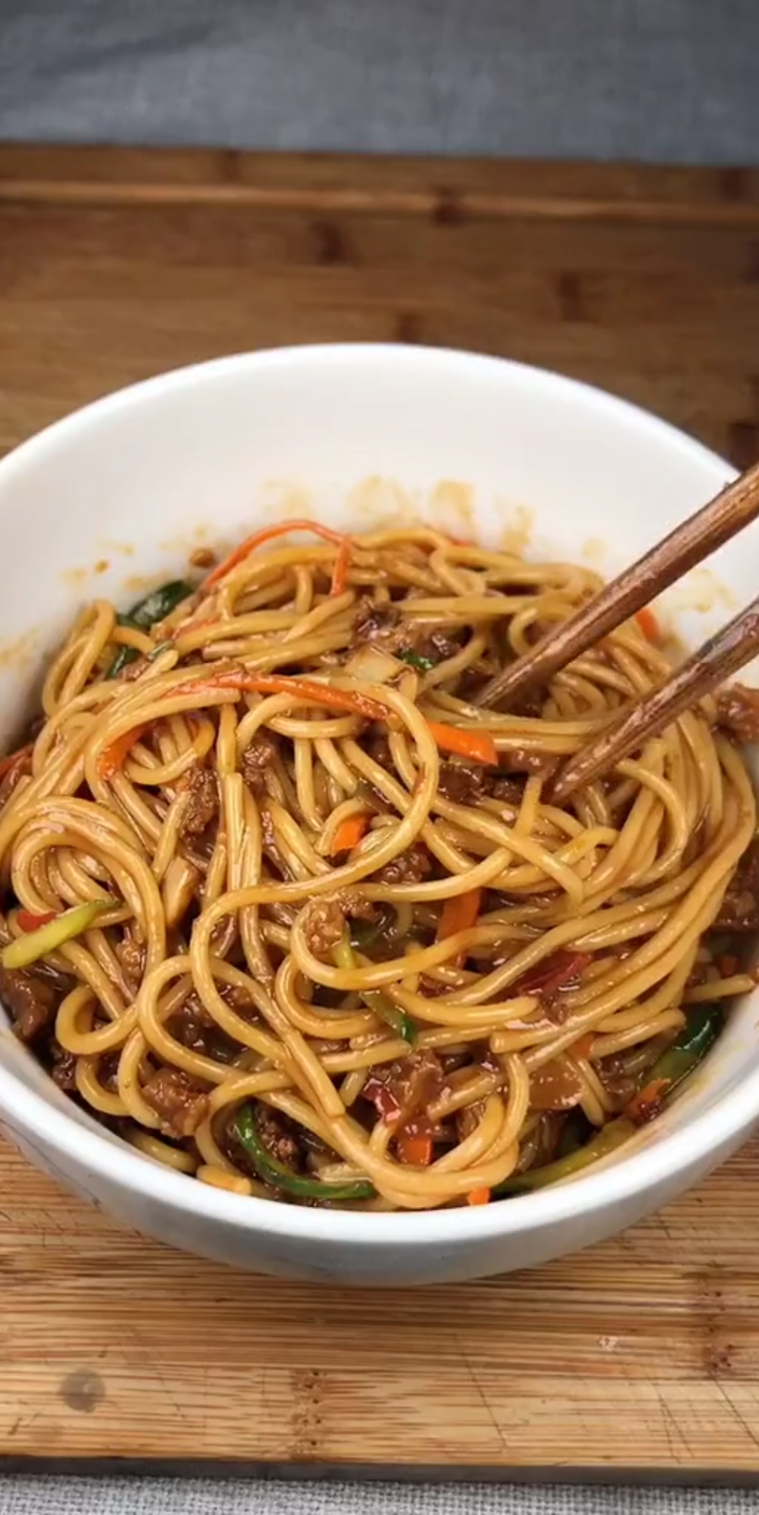 #自制家庭美食#炸酱面
