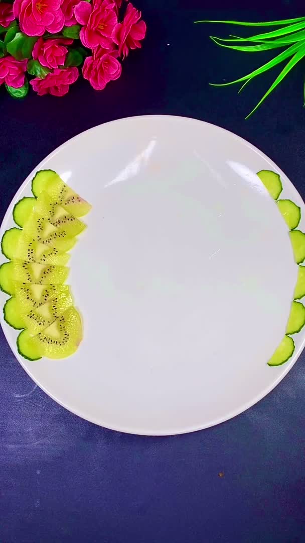 #我要上热门#盘饰在家做菜