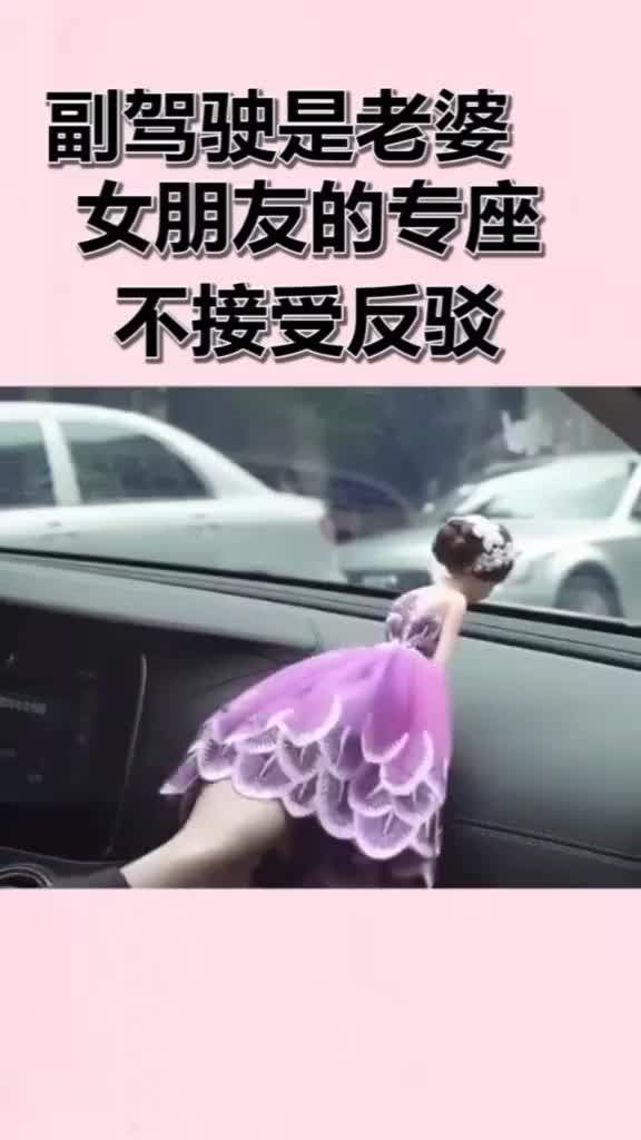 给老公或男票车上摆这个,别人一看就知道他有主了