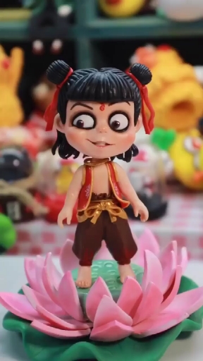 #Q软小彩泥#他应该是现在最火的仔吧?没错,他就是哪吒!