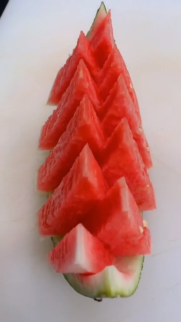 #切盘#艺术雕刻蔬菜拼盘艺术刀功_DY