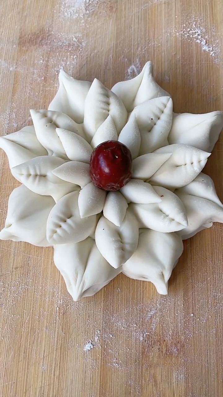 过年枣花糕花馍