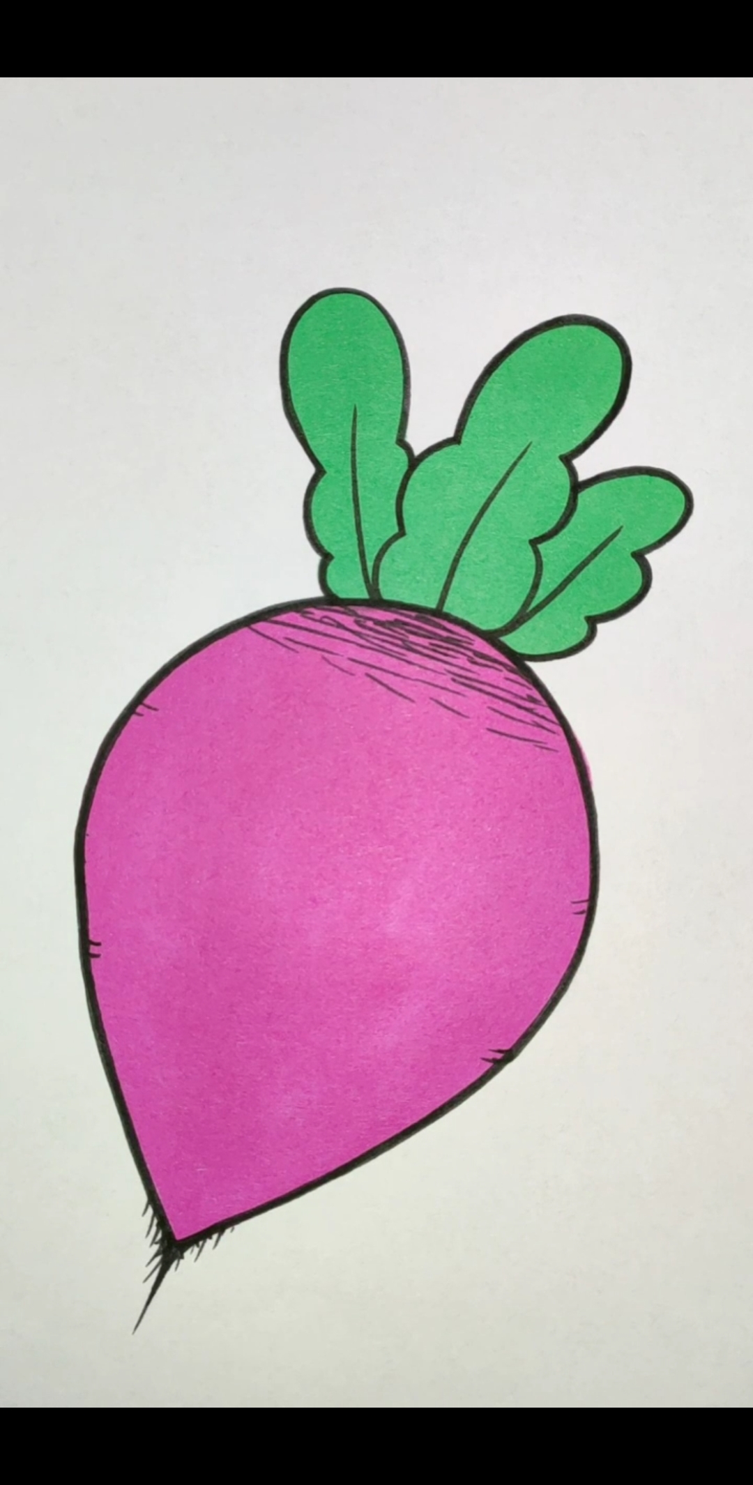 萝卜简笔画