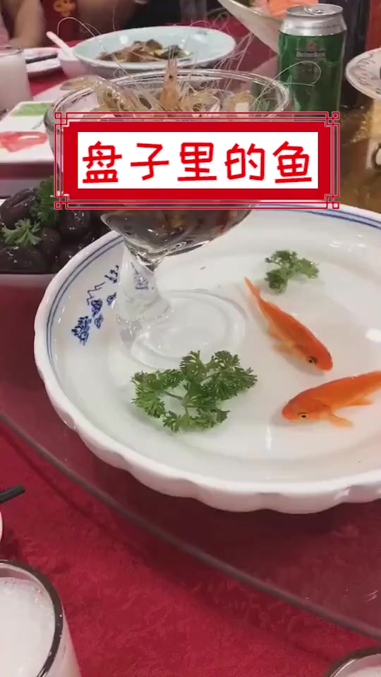 #搞笑段子#盘子里出现了不能吃的食物,说明它很贵