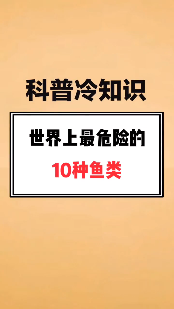 世界十大食人鱼是什么