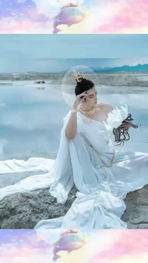 敦煌飞天壁画真人秀,这一幕怎么看都看不够,网友:太美了!