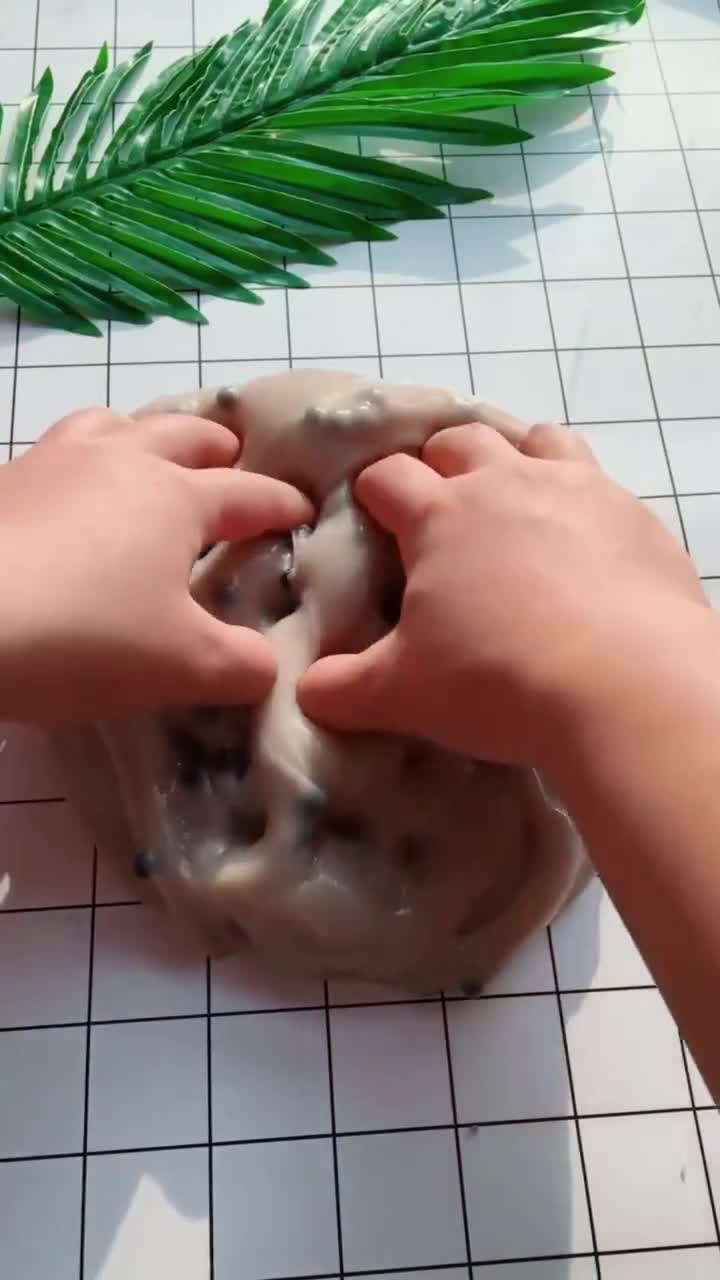 真正的珍珠奶茶泥,颜色基本上完全一样!