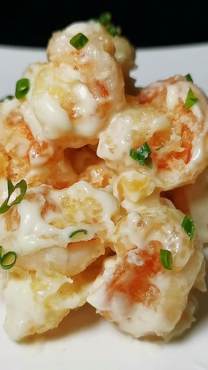 #美食记#芥末虾球 简单易学零失败