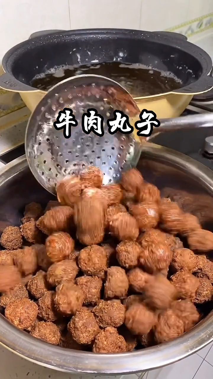 家庭炸牛肉丸子的做法窍门
