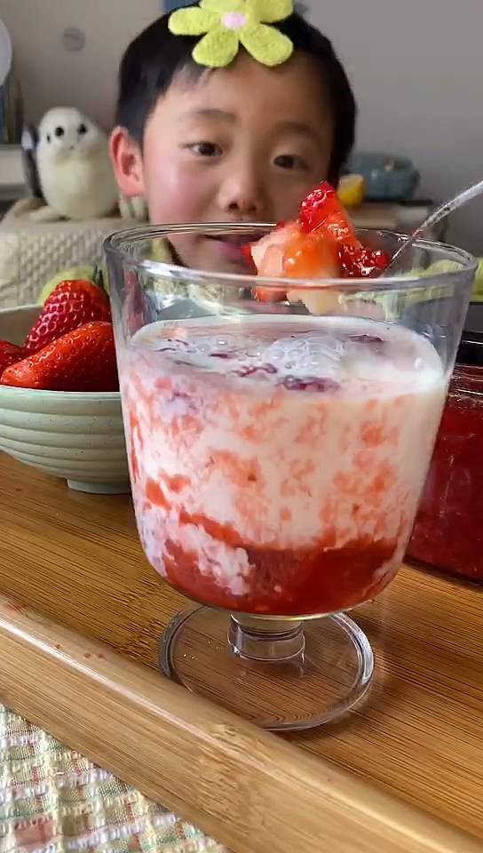 #自制美食#超简单的自制草莓酱（下），万能吃法，超级百搭