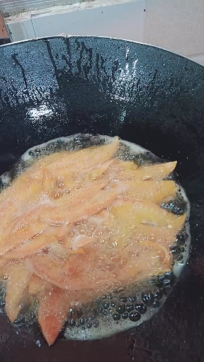 炸红薯片