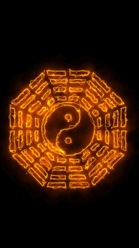 #佛系生活#送你一张动态壁纸,太极八卦