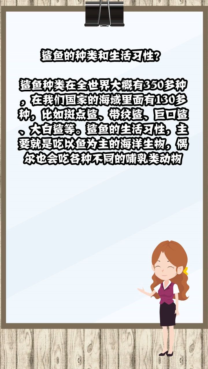 鲨鱼的种类和生活习性?