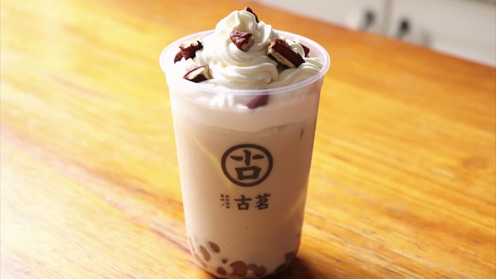 夏日宅家4步复刻#古茗#布蕾脆脆奶芙，吨吨吨连喝三杯，真的喝不腻哦