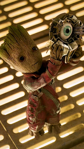 #动态壁纸#今日份的壁纸,是金鱼吗!#申请热门 #格鲁特 #高清60祯