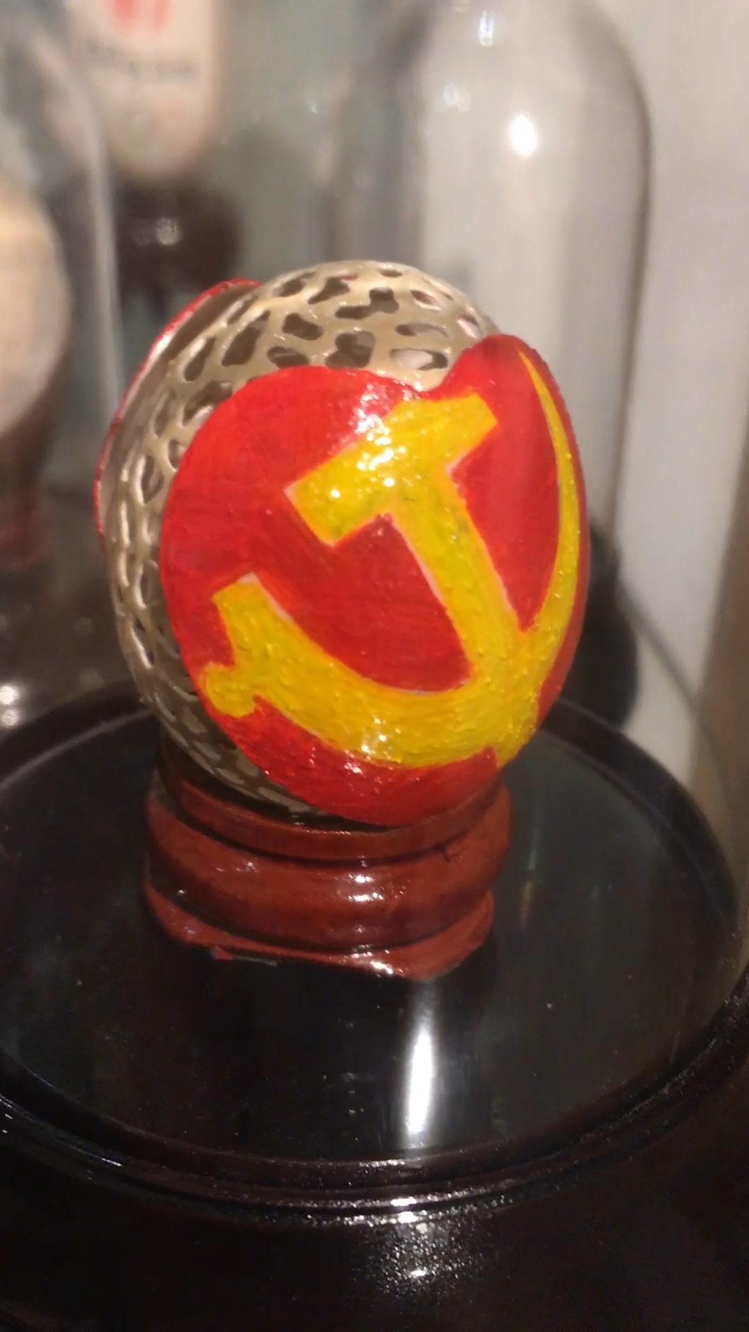 #蛋雕#我爱我的祖国,拥有一颗爱国心!祝我们的祖国繁荣昌盛!