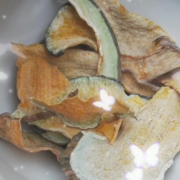 脱水蔬菜南瓜干南瓜片熬粥做菜必备的农家美食来自山区野生食材