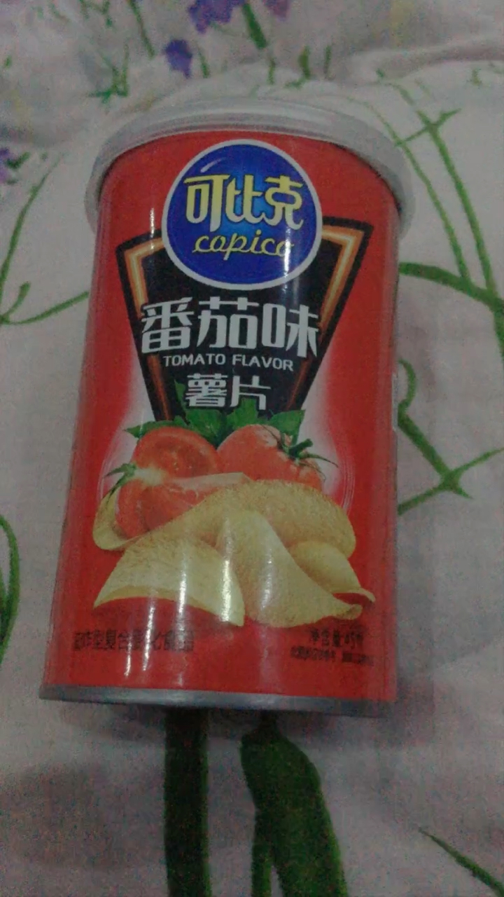 番茄味。薯片