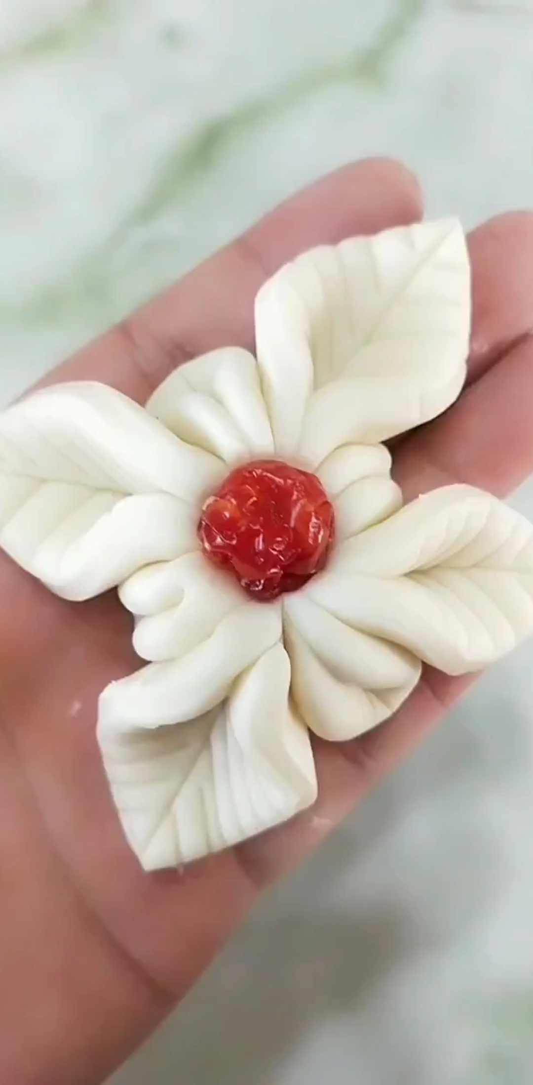 #花式面点#一张面片儿做花馍。