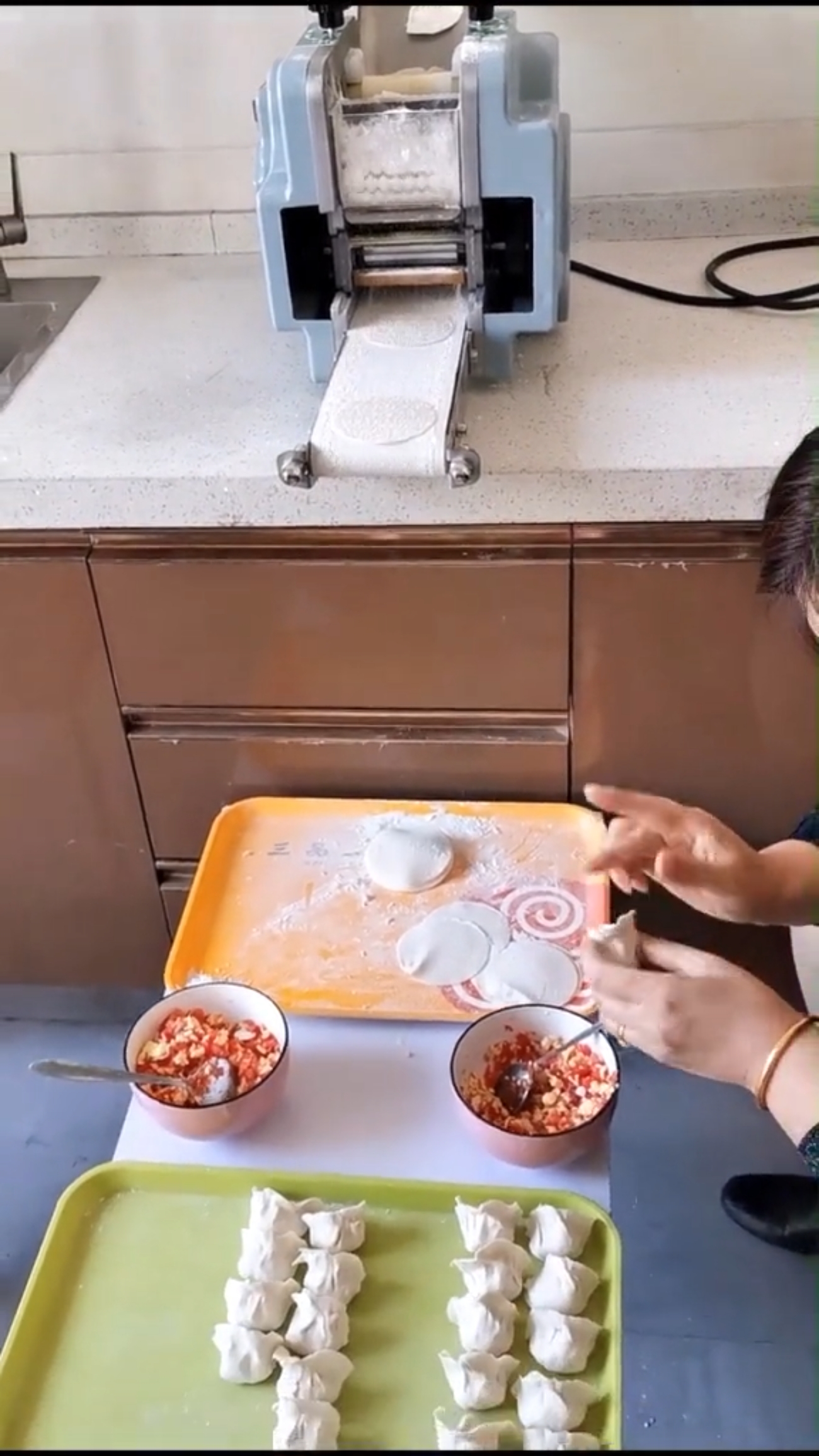 西红柿鸡蛋馅饺子