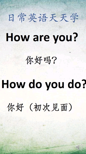 #英语#用英语怎么跟人打招呼你都知道怎么说吗?