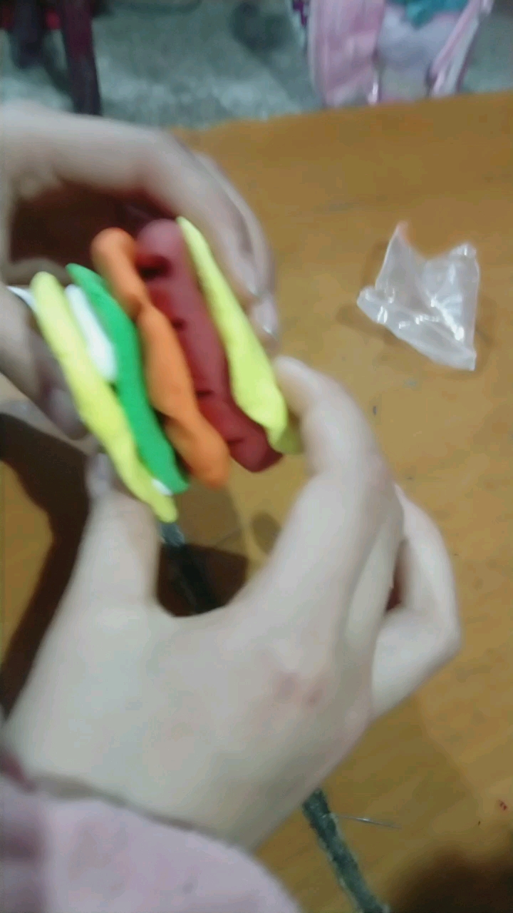 橡皮泥汉堡